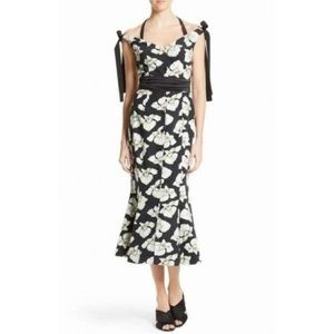 Cinq a Sept Blakely Floral-Print Mermaid Dress